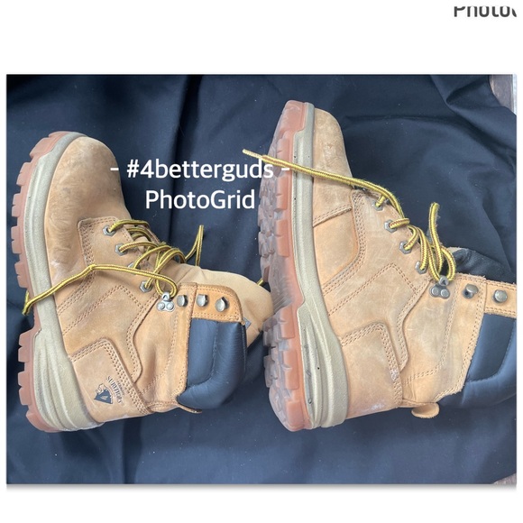 Herman Survivors Steel Toe Slip Resistant Boots Men Wide 7.5W EU 40W - Picture 9 of 16